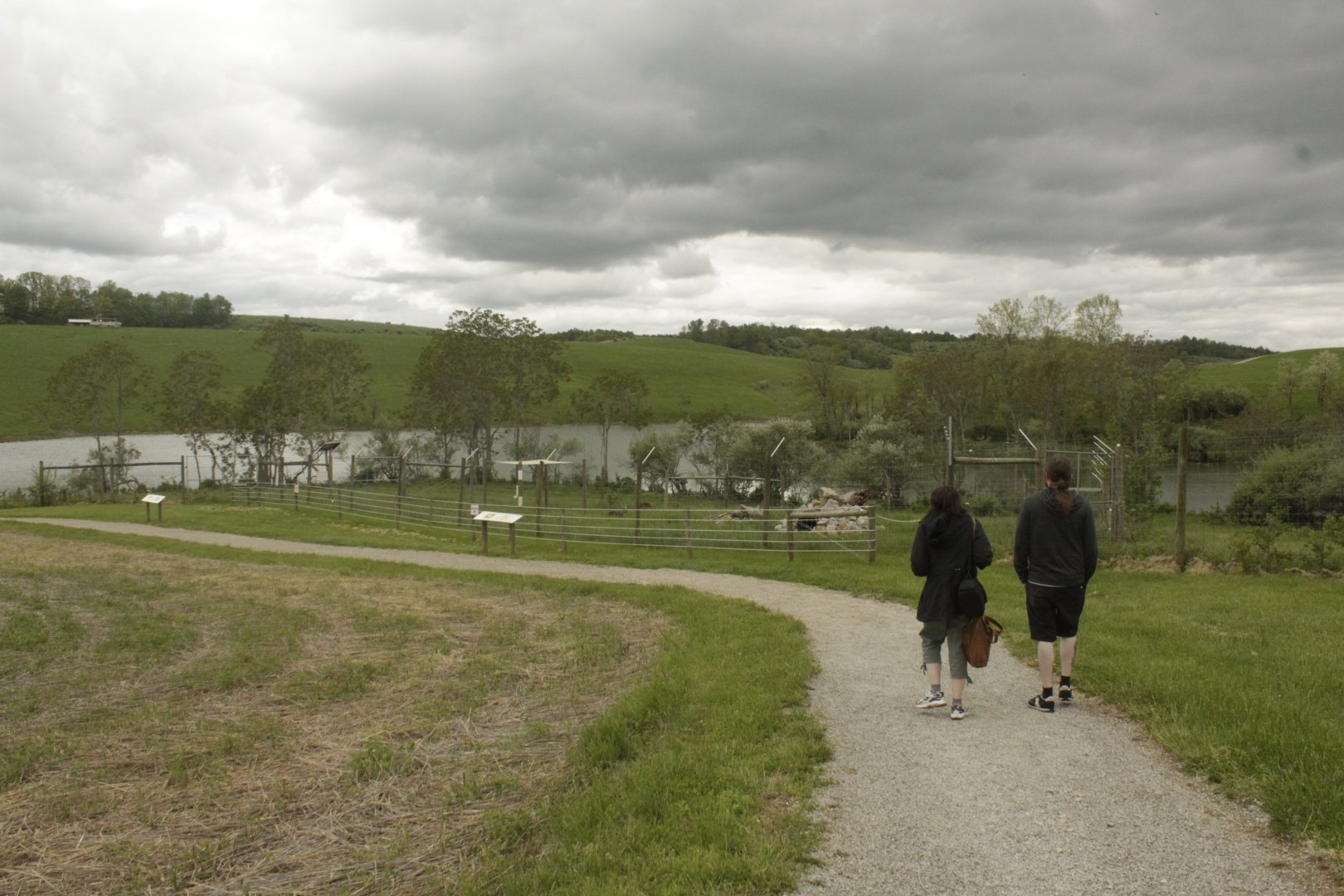 May. 2017 - Lake Trail - Chinese Goral/Red-crowned Crane Exhibit