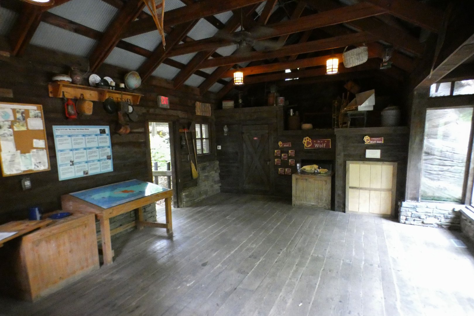 May. 2021 - Wolf Woods - Mexican Wolf Cabin Viewing