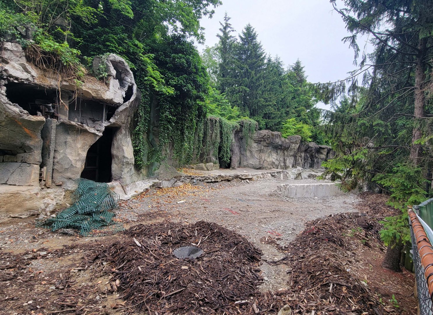 May. 2022 - Future Sea Otter Coast (2023) / Former Secondary Polar Bear Exhibit