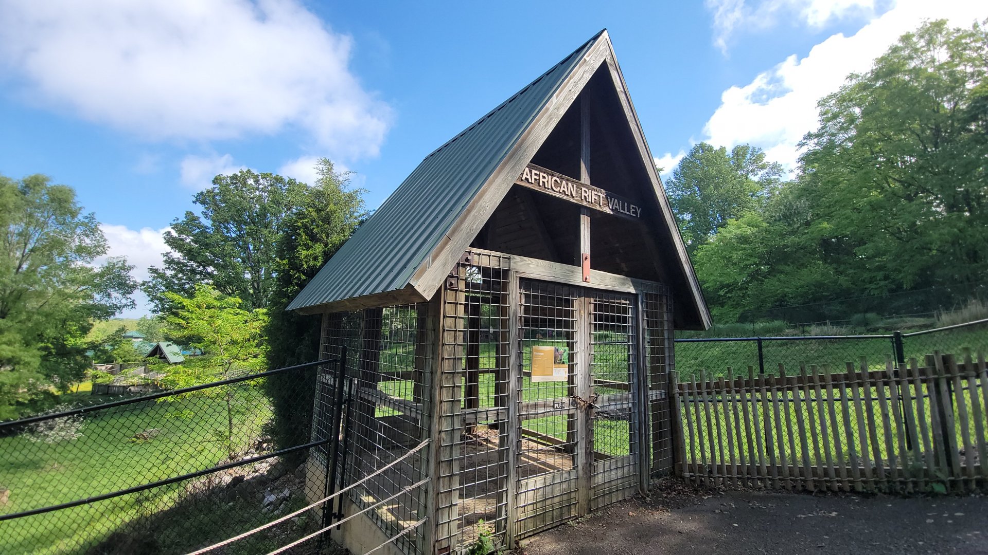 May. 2025 - African Rift Valley - Sitatunga Exhibit Walk-In Entrance