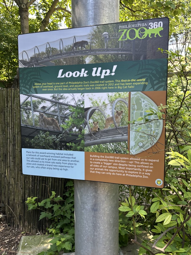 May 2025 - Big Cat Falls - Zoo360 Signage