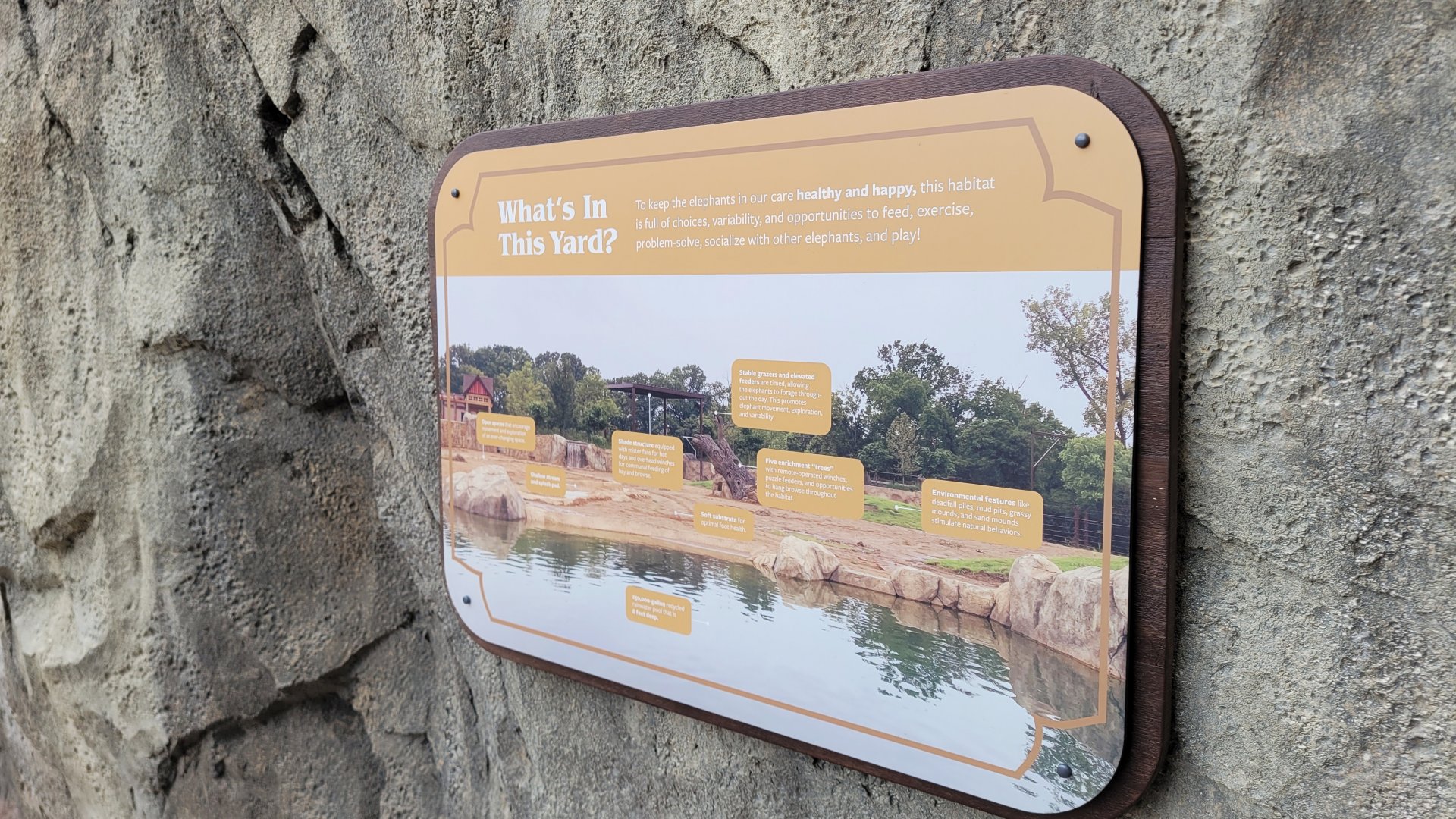 May. 2025 - NEW! Elephant Trek - Signage