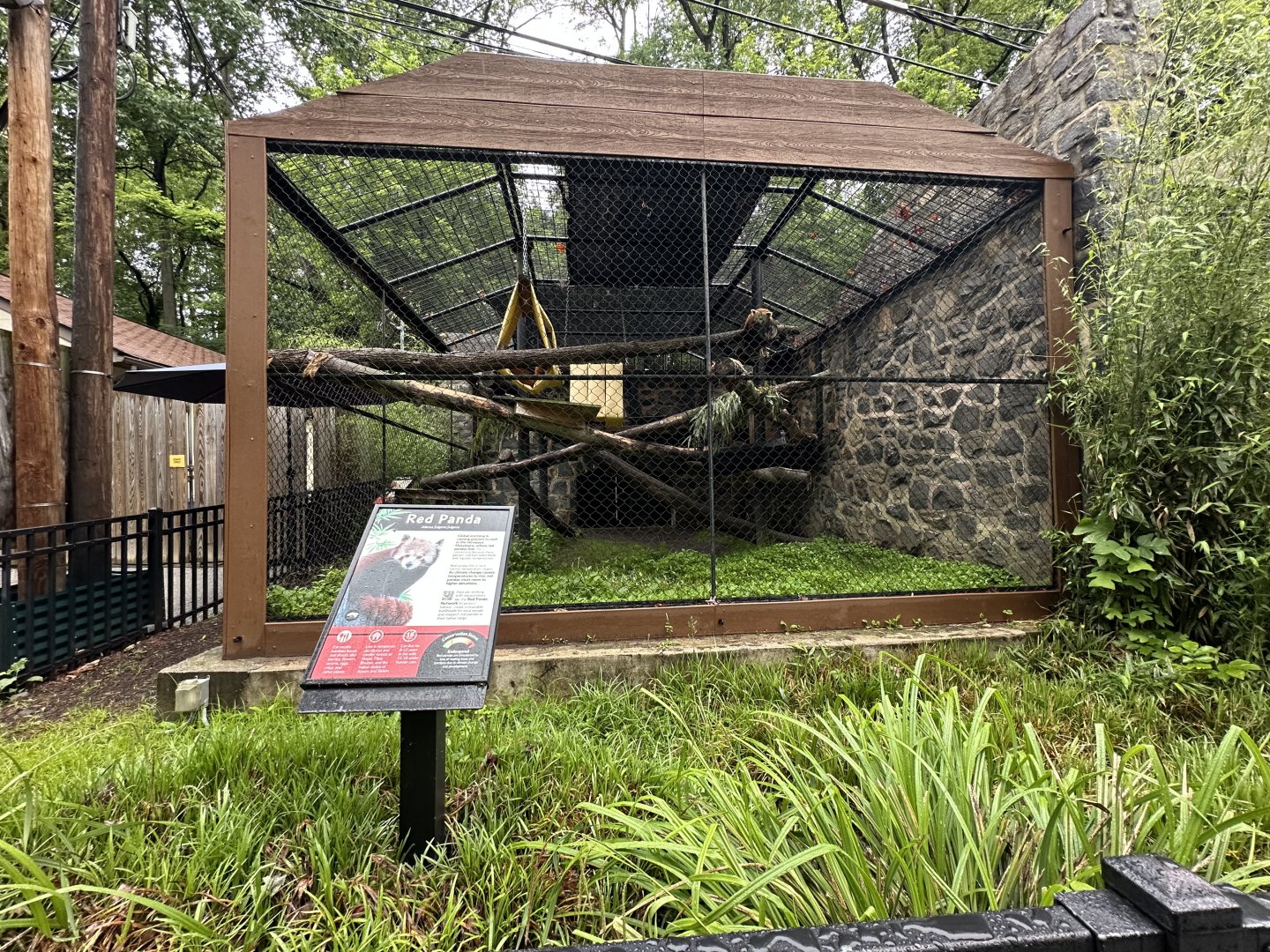 May 2025 - Red Panda Enclosure