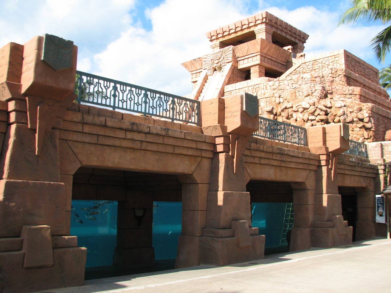 Mayan Temple Lagoon - Underwater Viewing Area
