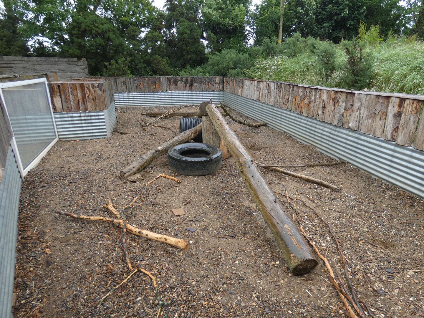Meerkat and Porcupine enclosure