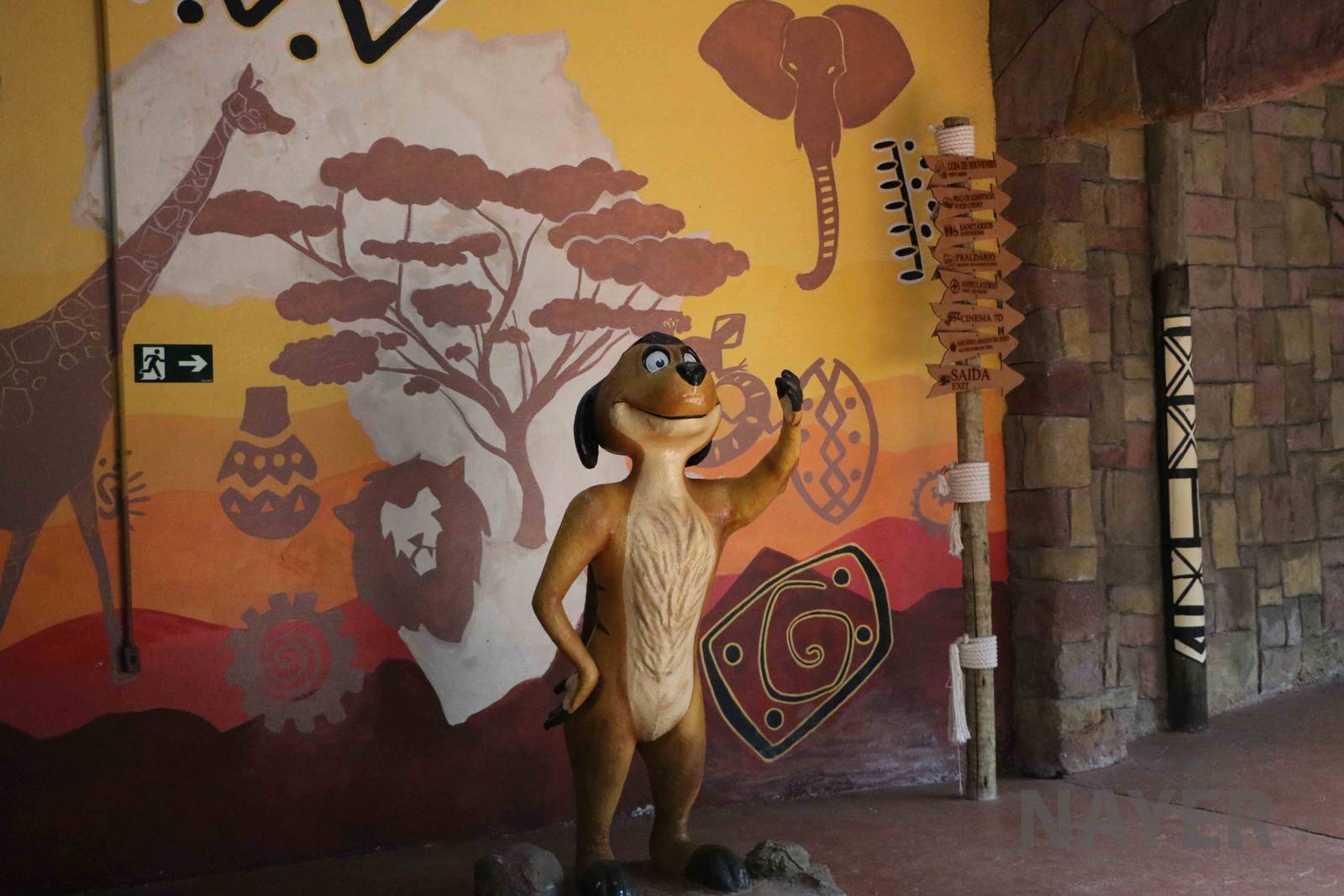 Meerkat character, April 2016