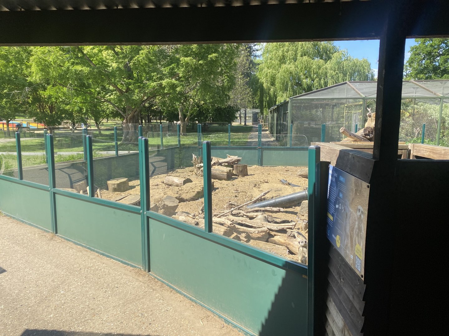 Meerkat enclosure 090525