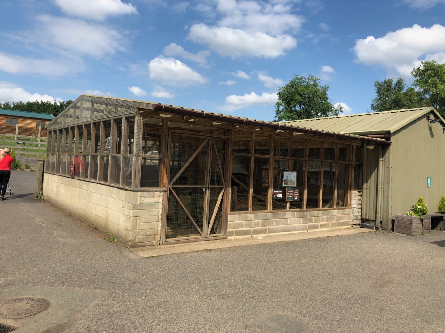Meerkat Enclosure at Ponderosa Zoo (July 2021)