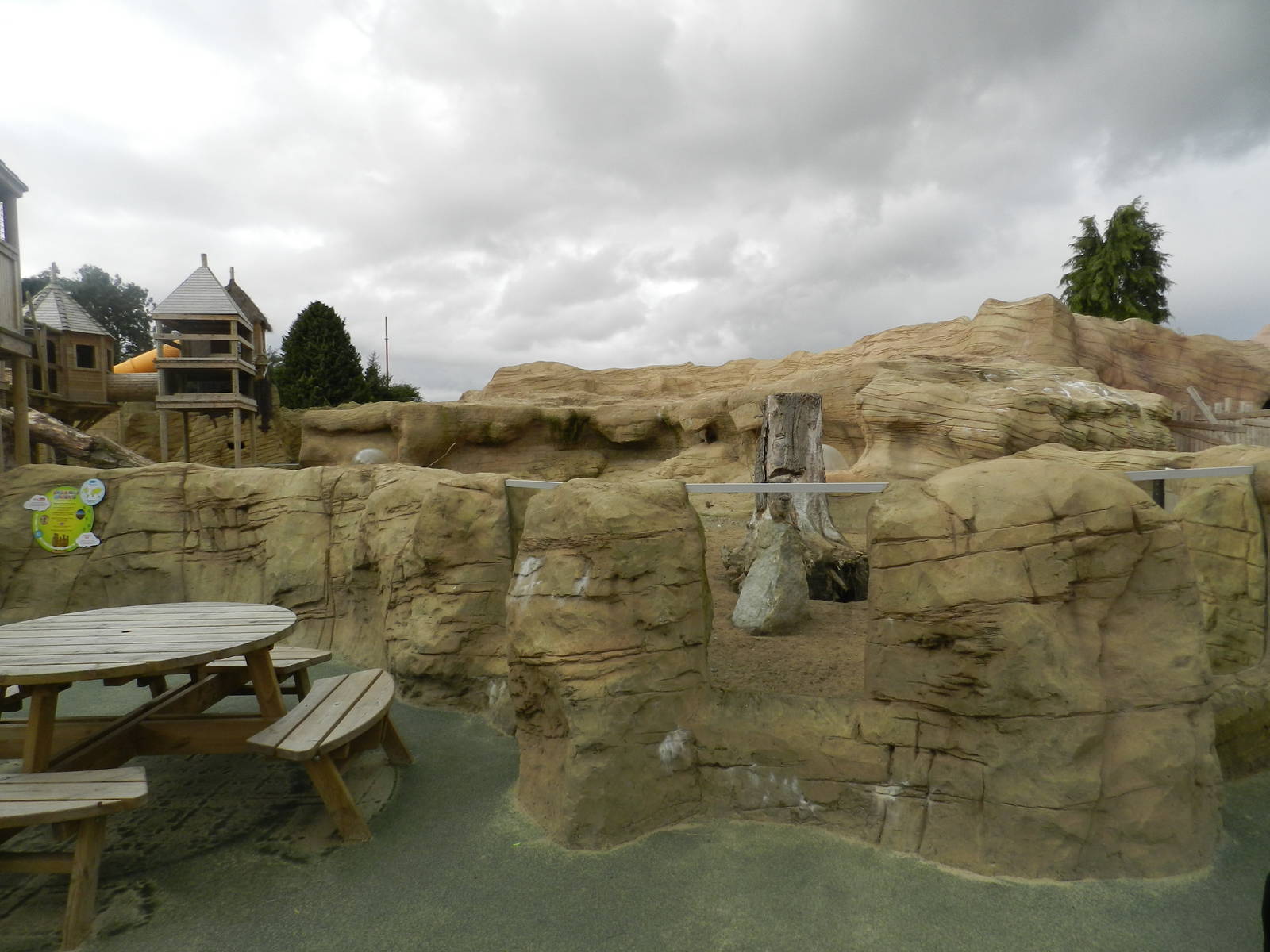 Meerkat Exhibit at Flamingo Land - 14/10/2012