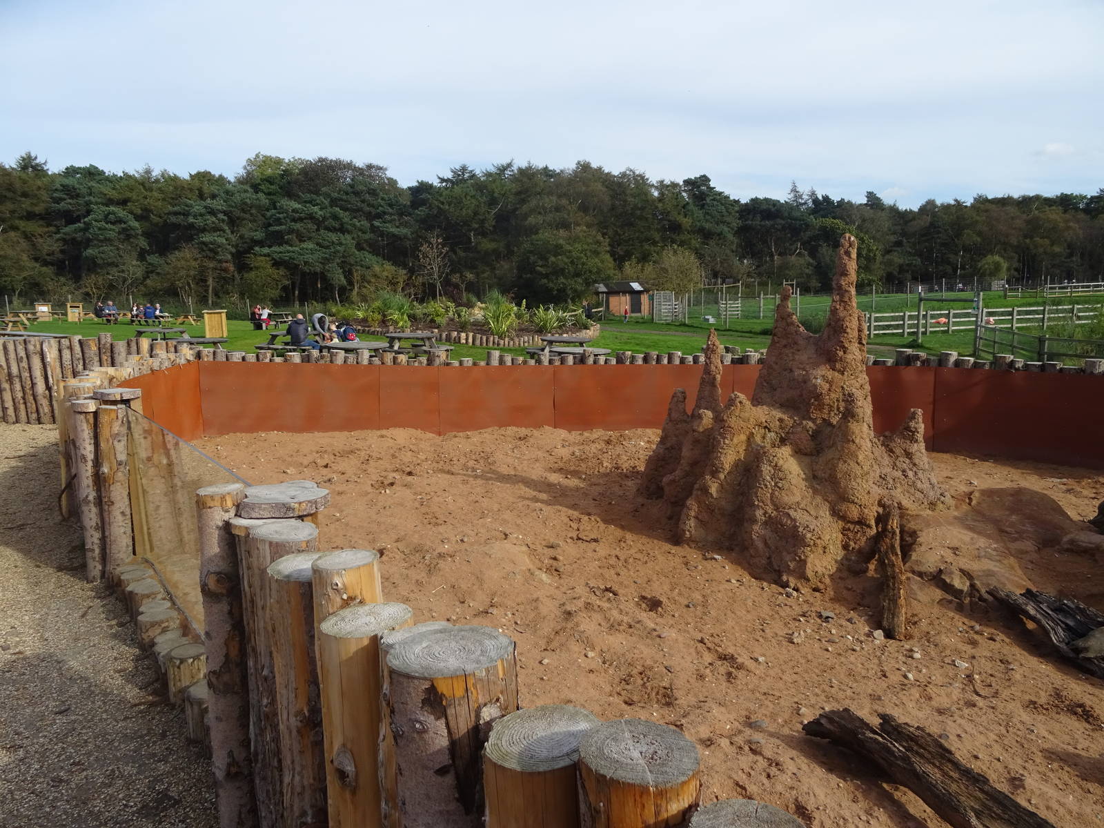 Meerkat Exhibit at Yorkshire Wildlife Park