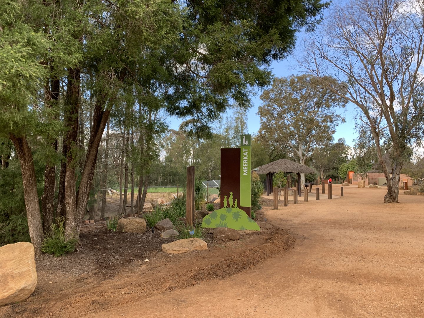 Meerkat Exhibit Sign
