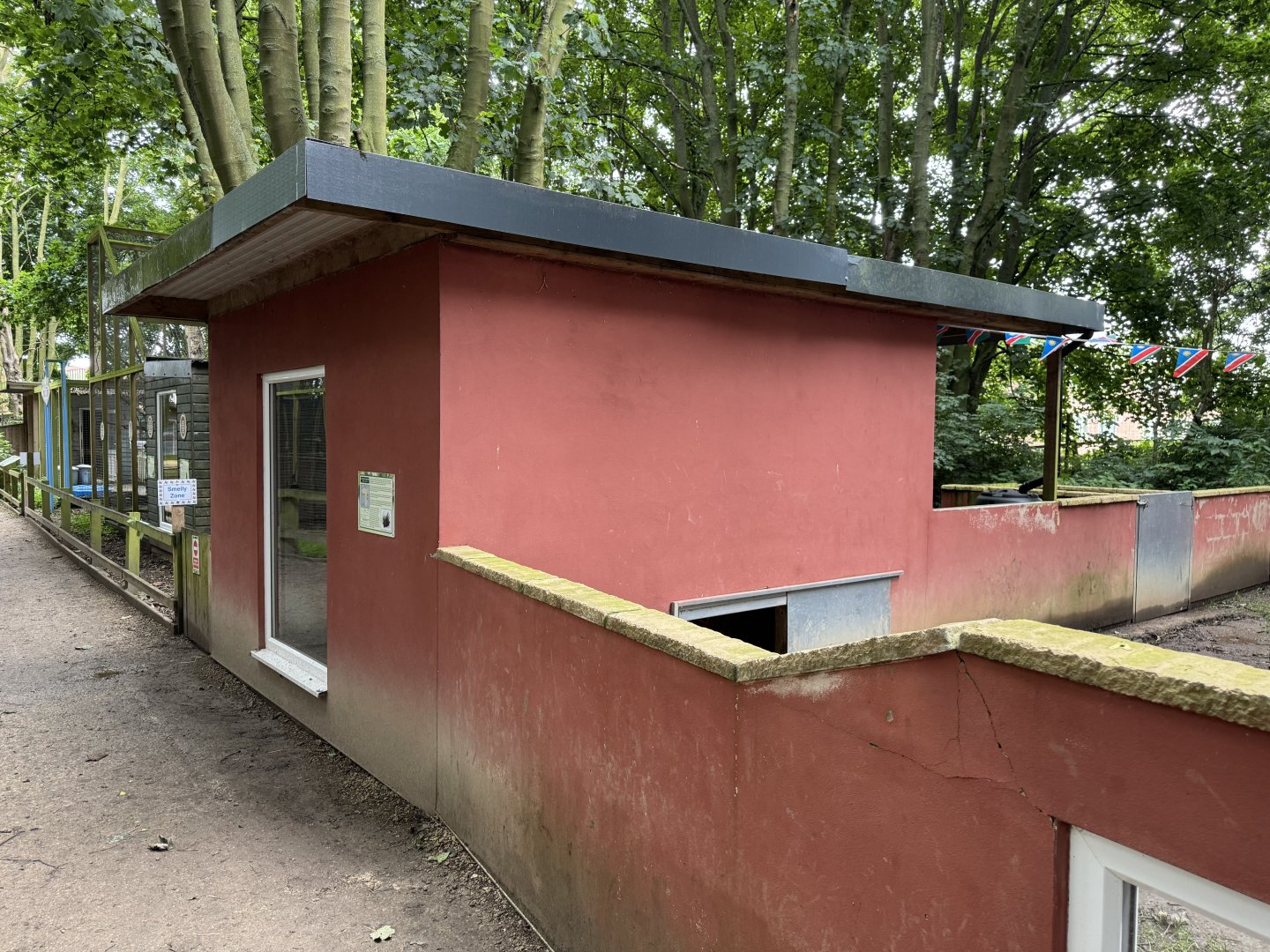 Meerkat / Porcupine House at Bridlington Animal Park (July 2024)
