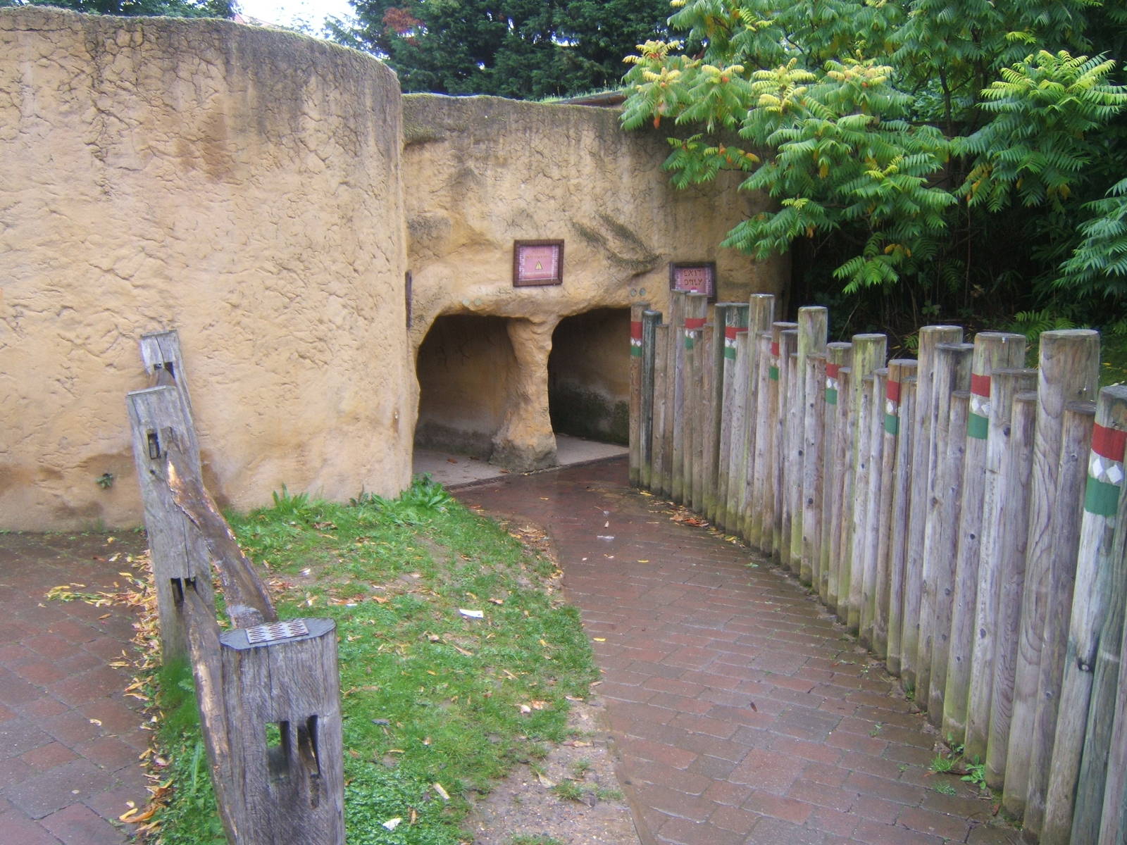 Meerkat viewing tunnels