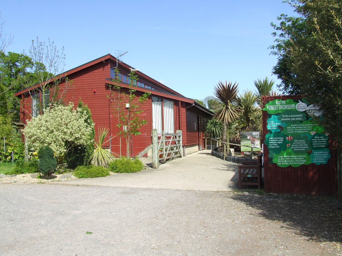 Meet the forest browsers, Okapi Houses