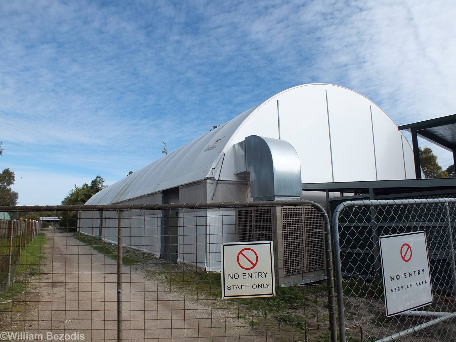 'Meet the Wombat and Friends' Show Area from Outside - Caversham Wildlife P