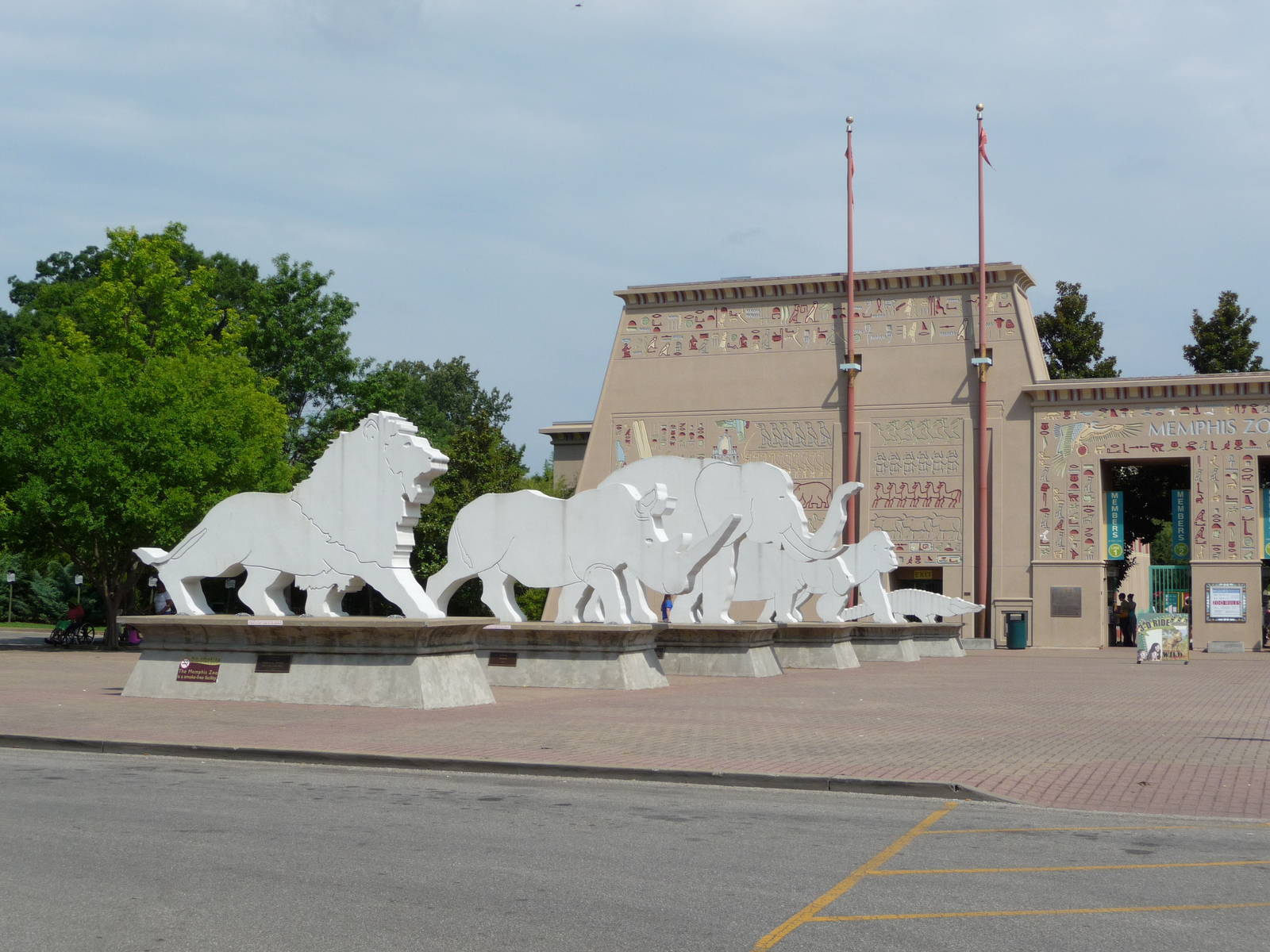 Memphis Zoo - Entrance