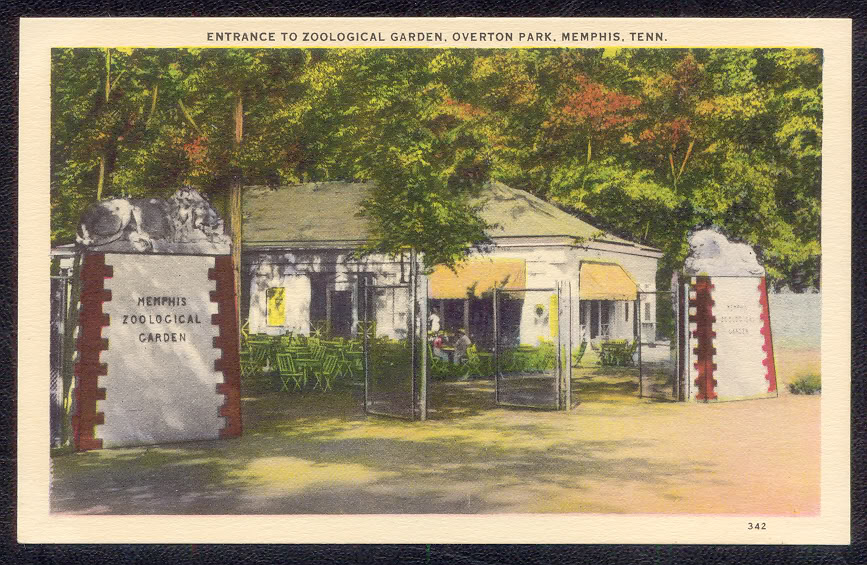 Memphis Zoo Entrance