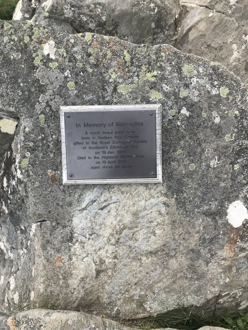 Mercedes memorial sign