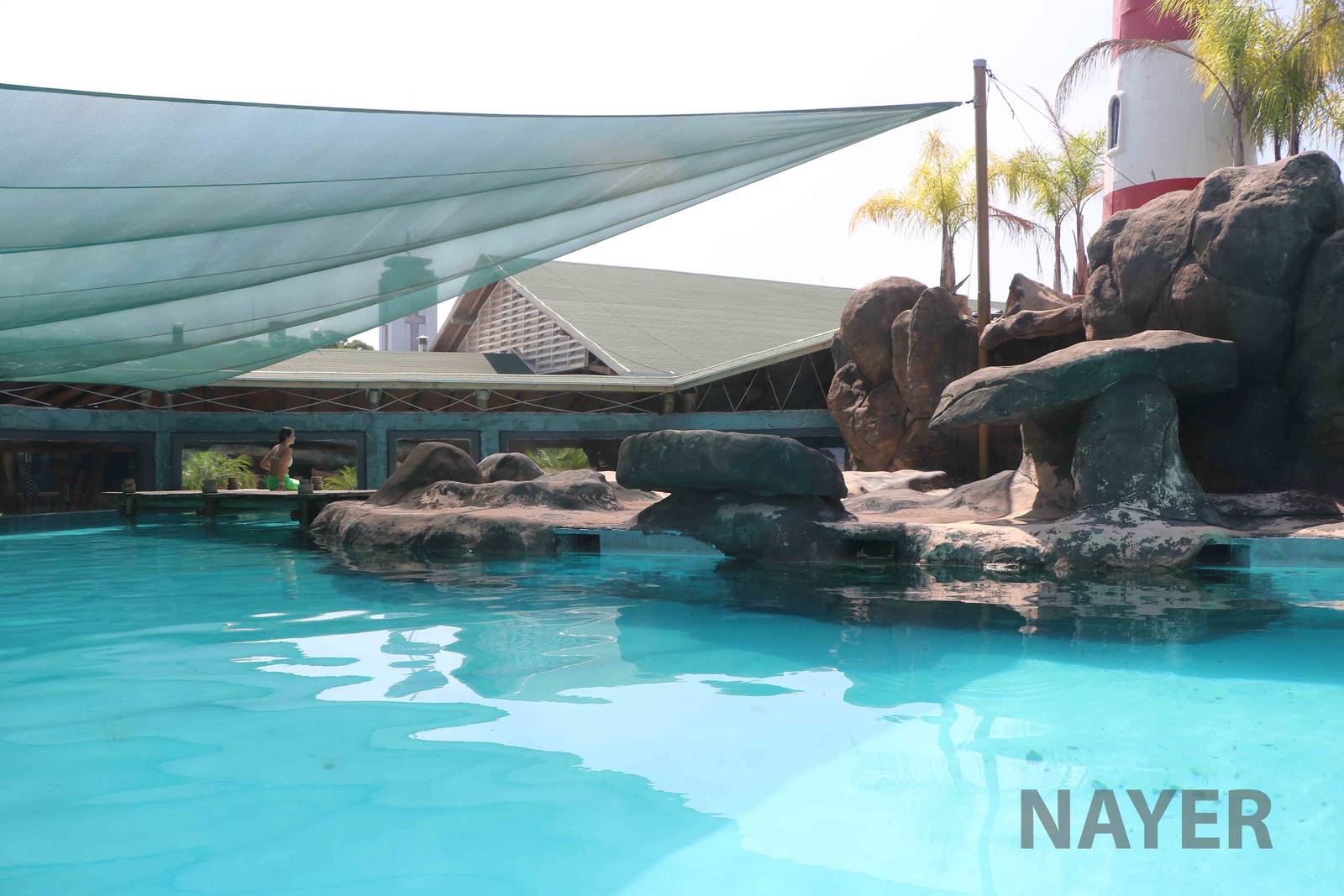 Mermaid enclosure, April 2016