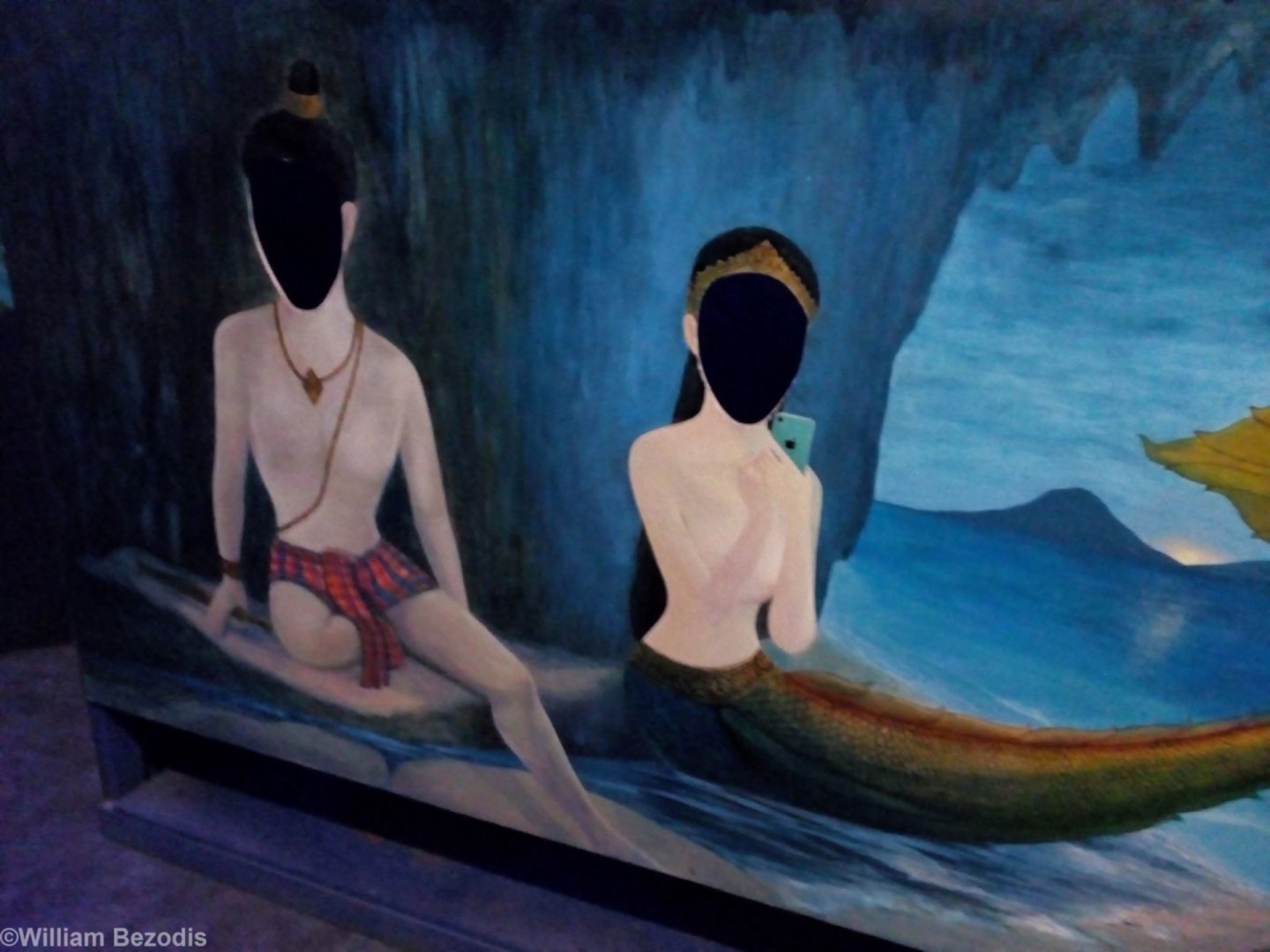 Mermaid with an iPhone?