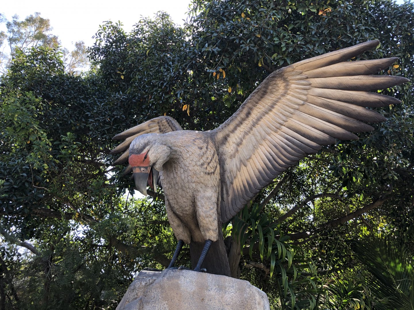 Merriam's teratorn statue