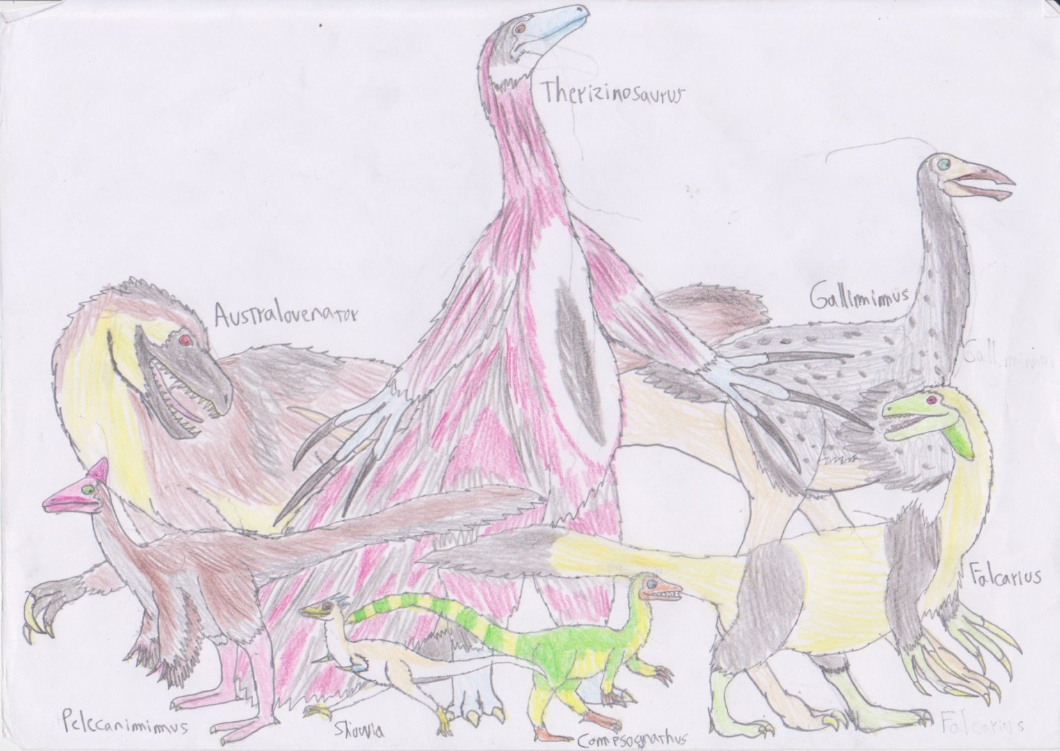 Meso-posters: Coleurosauria miscellany