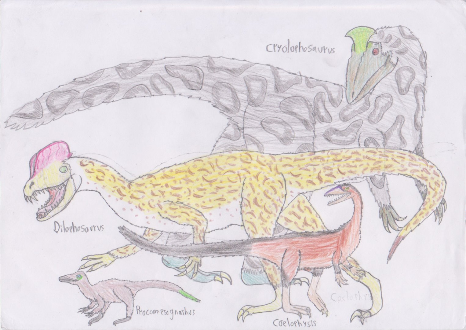 Meso-posters: Primitive Theropods