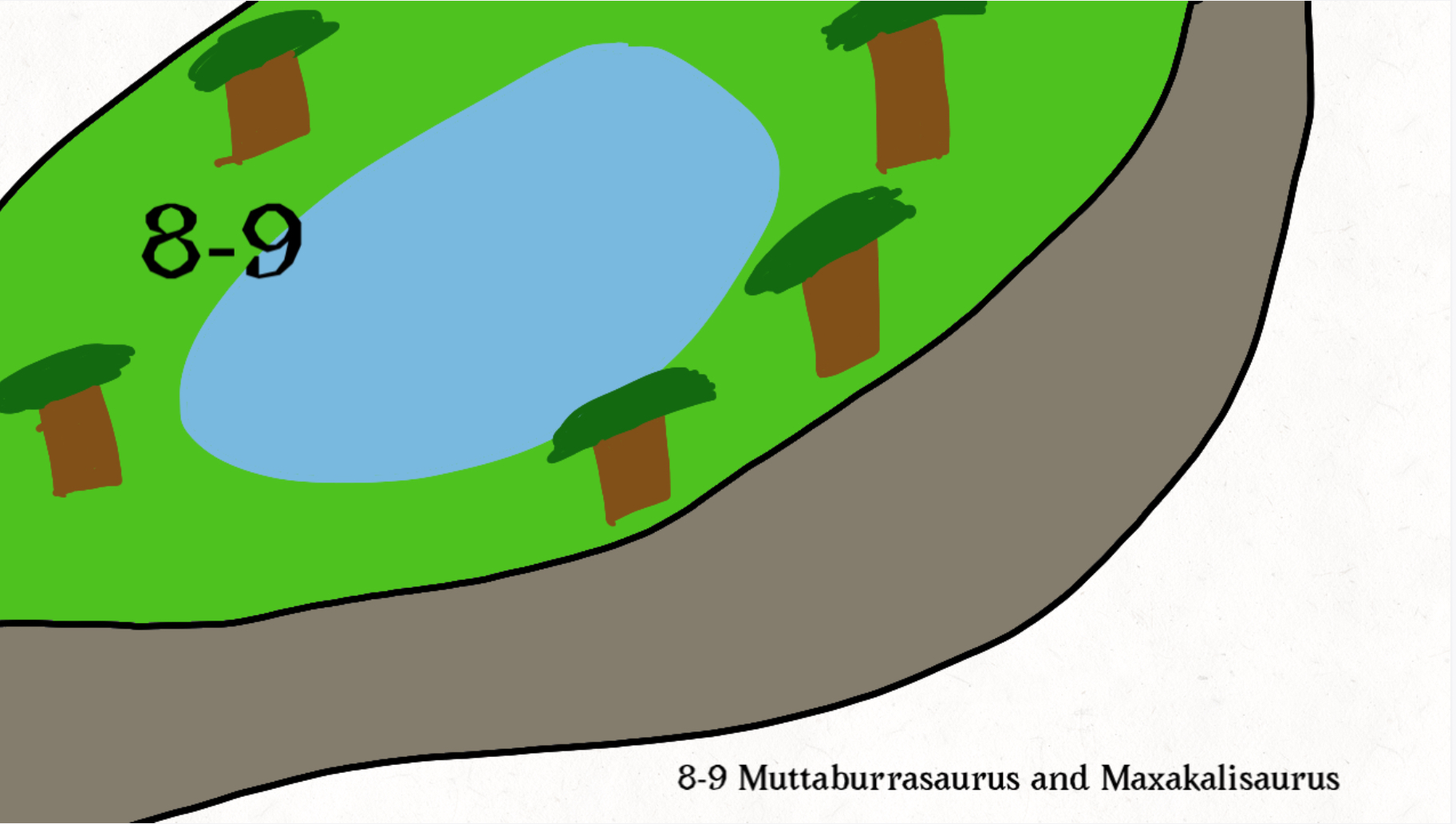 Mesozoic Zoo Map (Part 5)