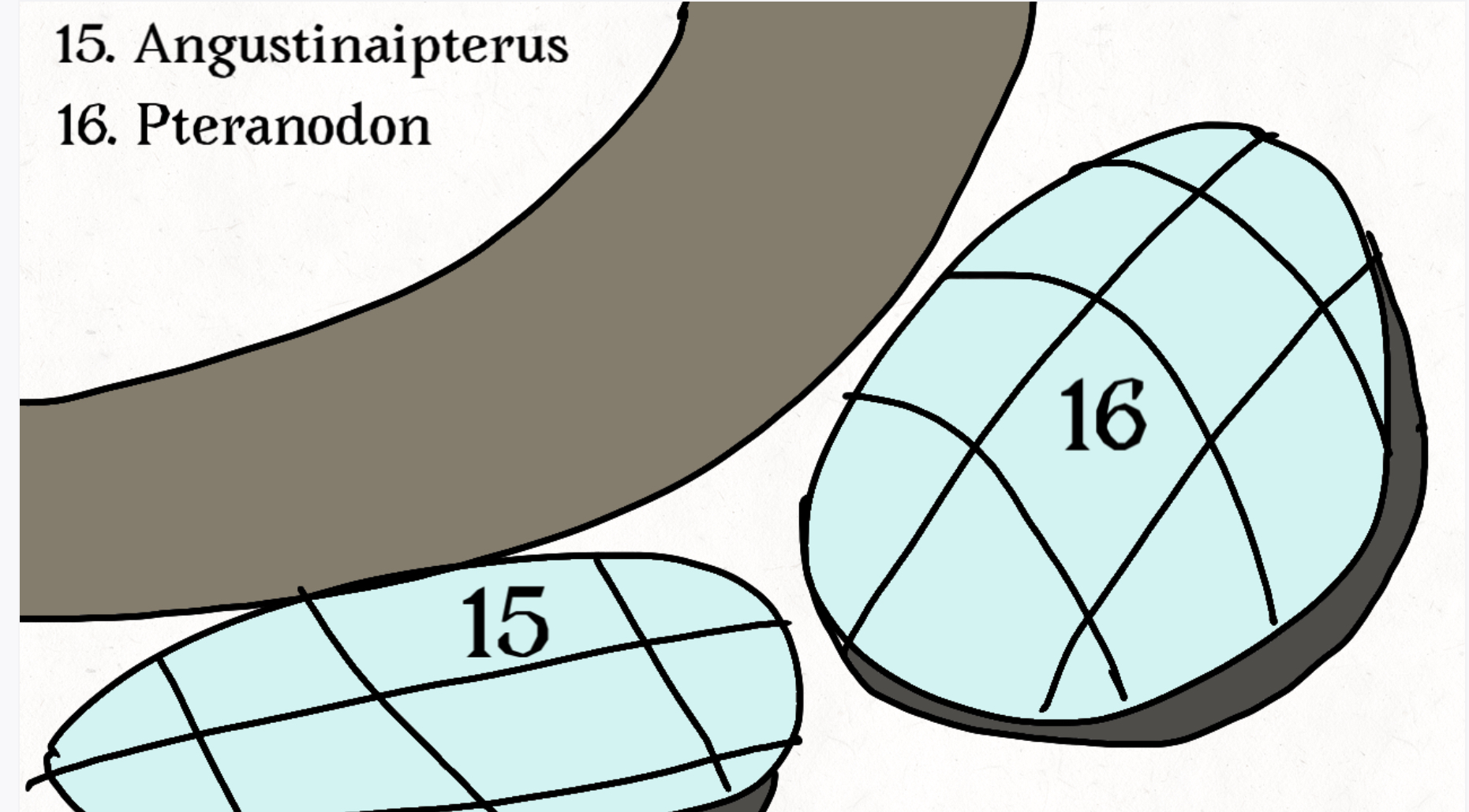 Mesozoic Zoo Map (Part 8)