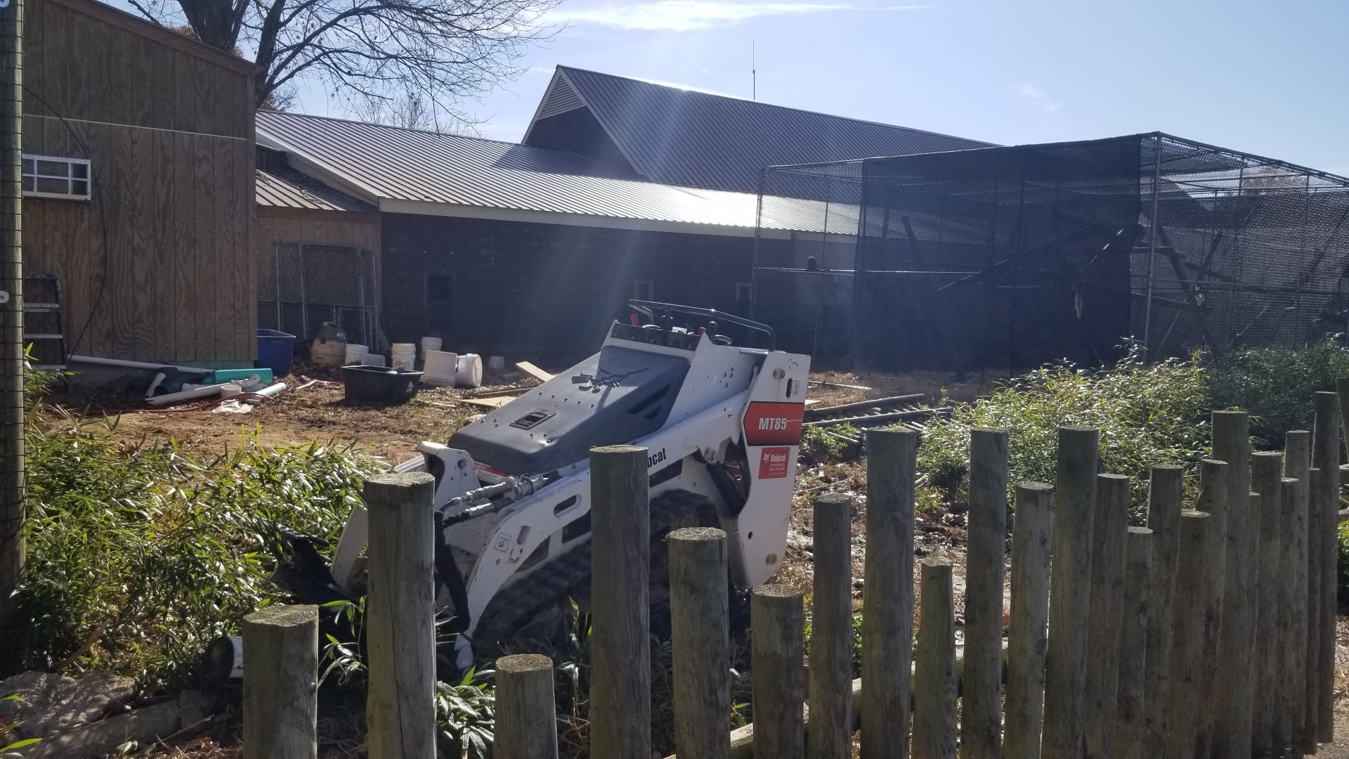 Metro Richmond - area under construction