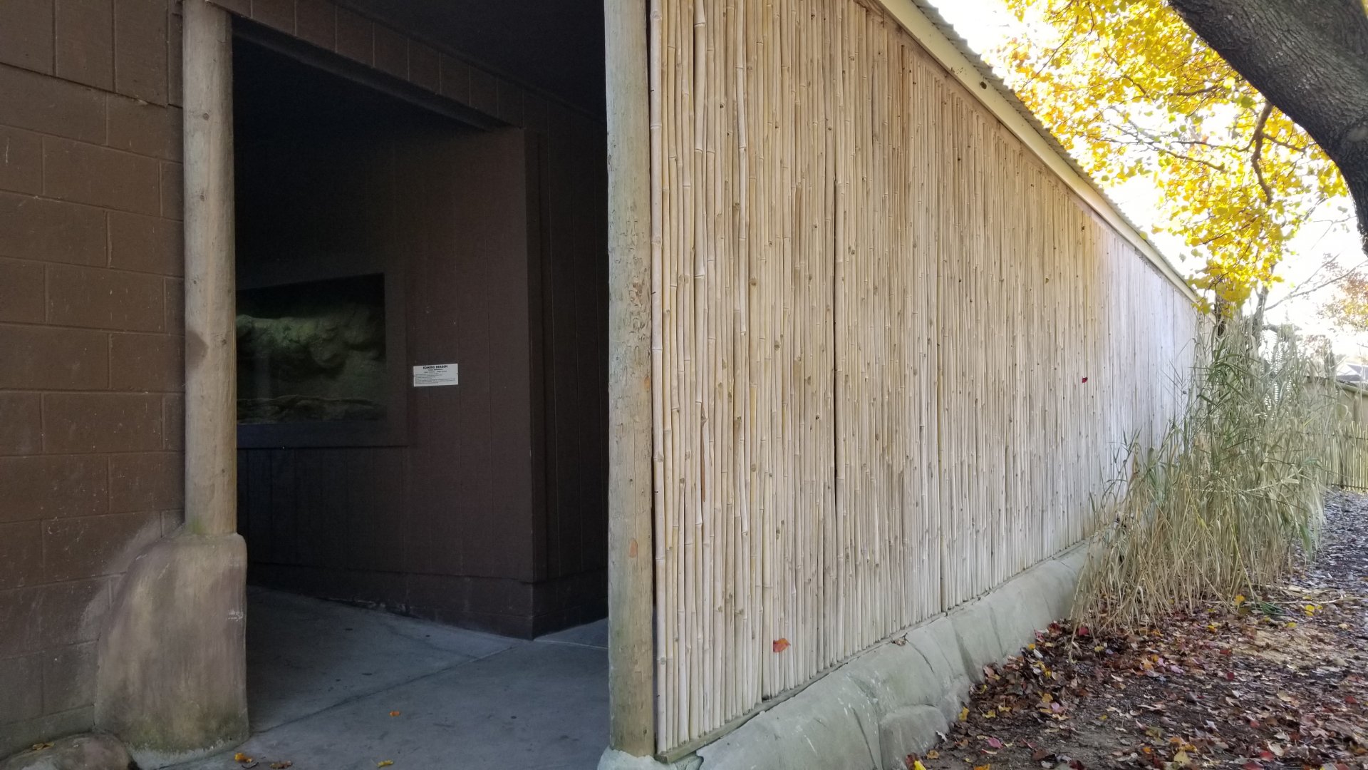 Metro Richmond - entrance to reptile "building"