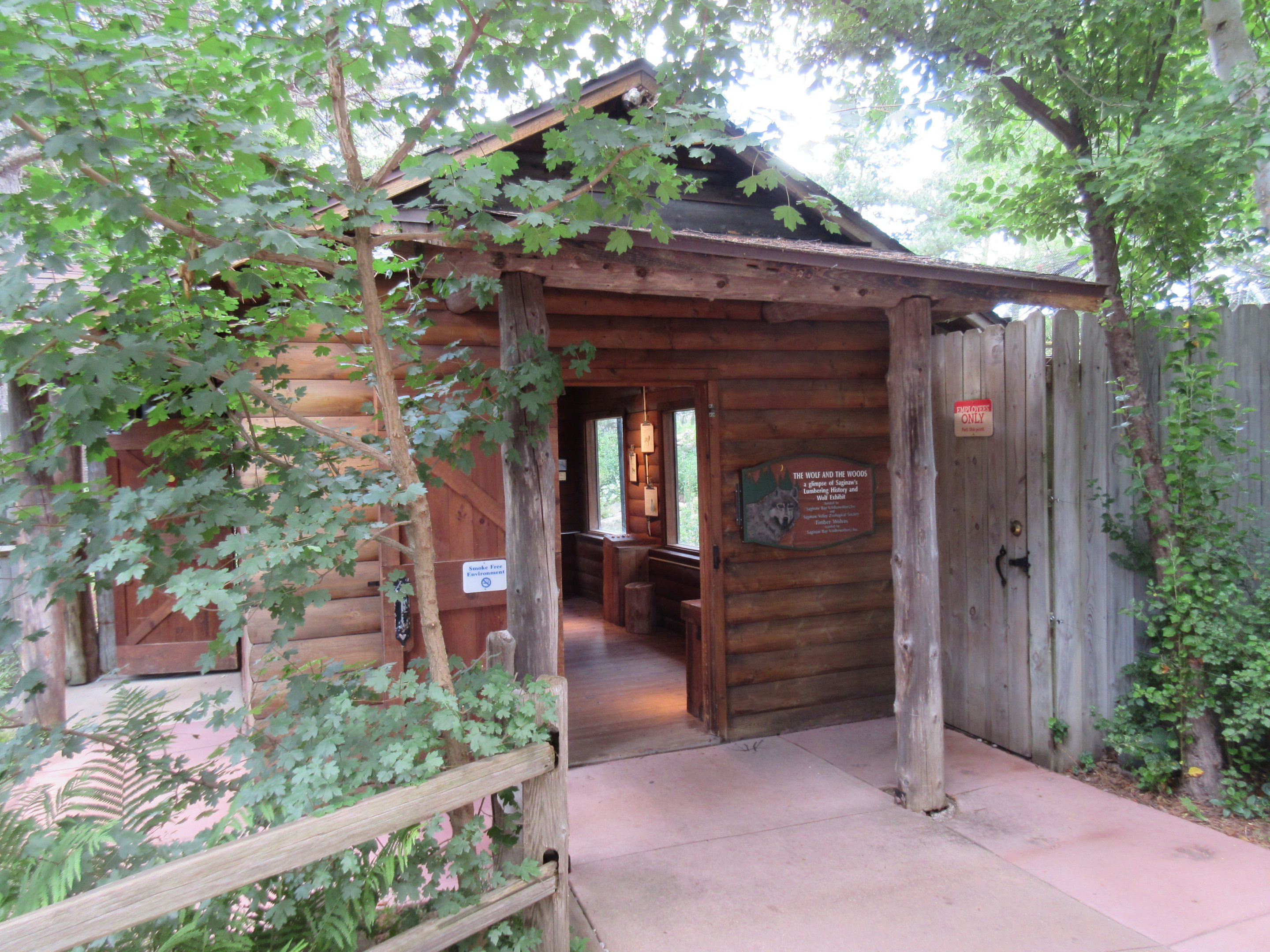 Mexican Grey Wolf Exhibit