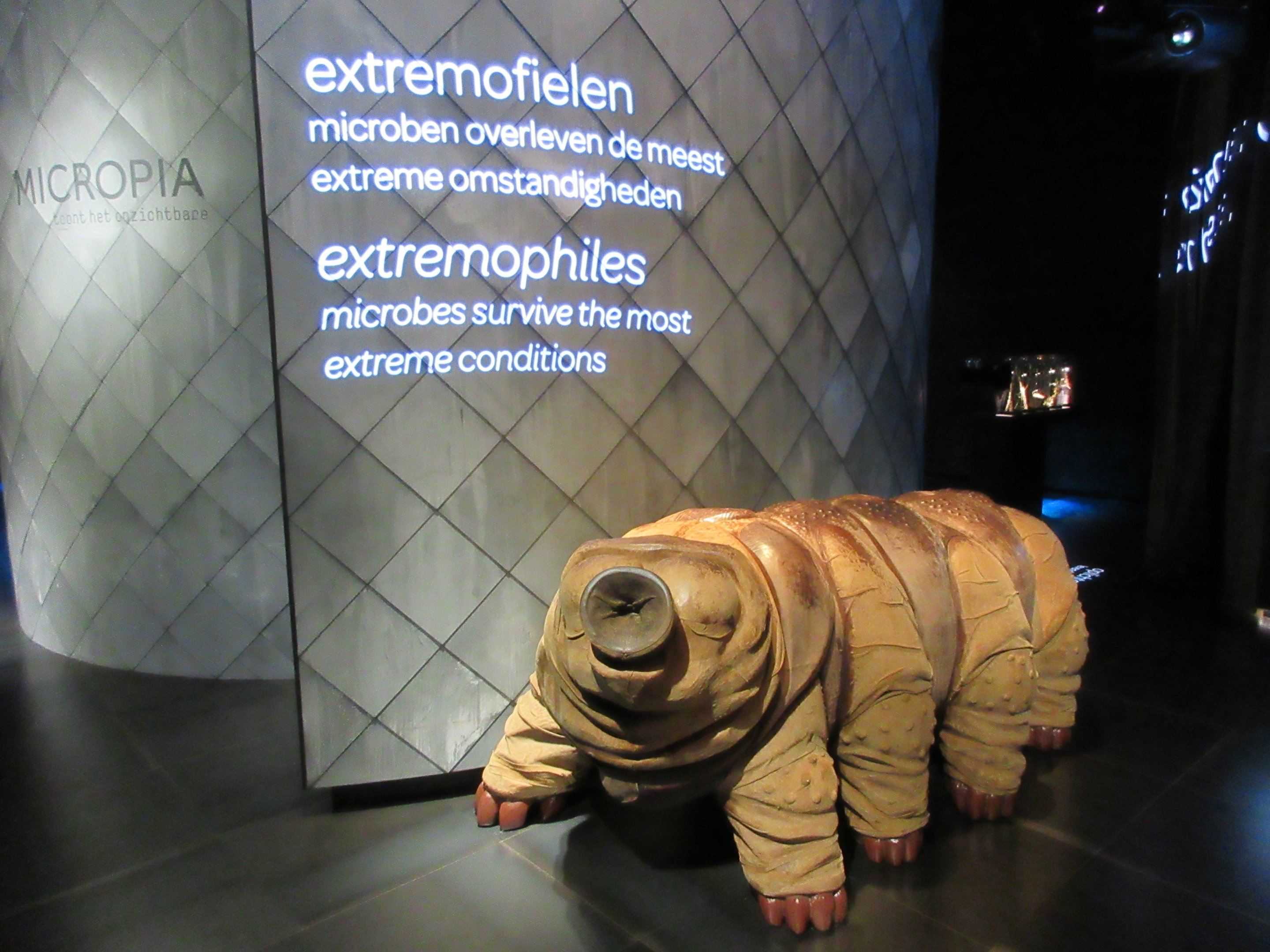 Micropia - Water Bear Statue #2