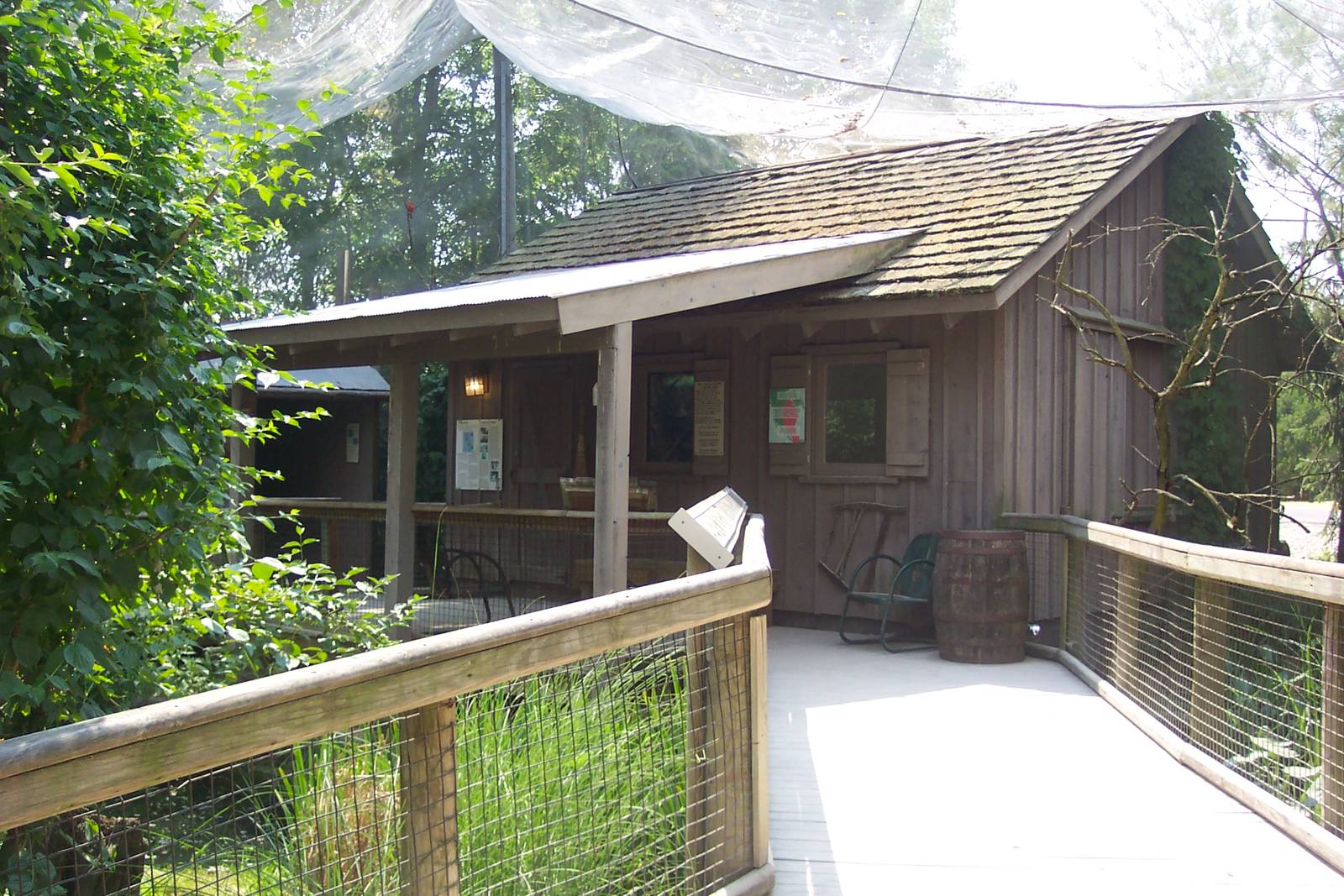 Migratory Songbird Aviary