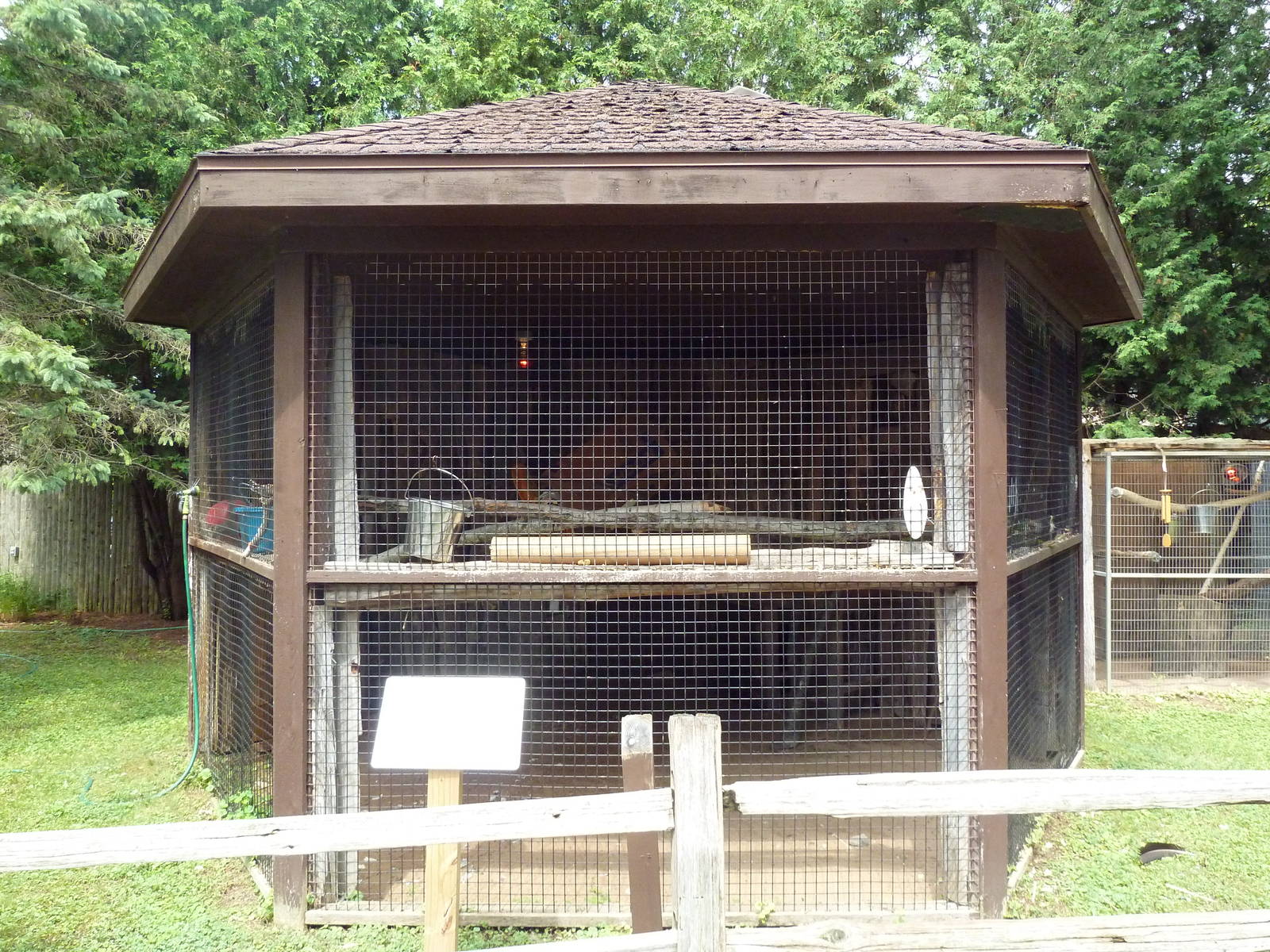 Military Macaw Exhibit