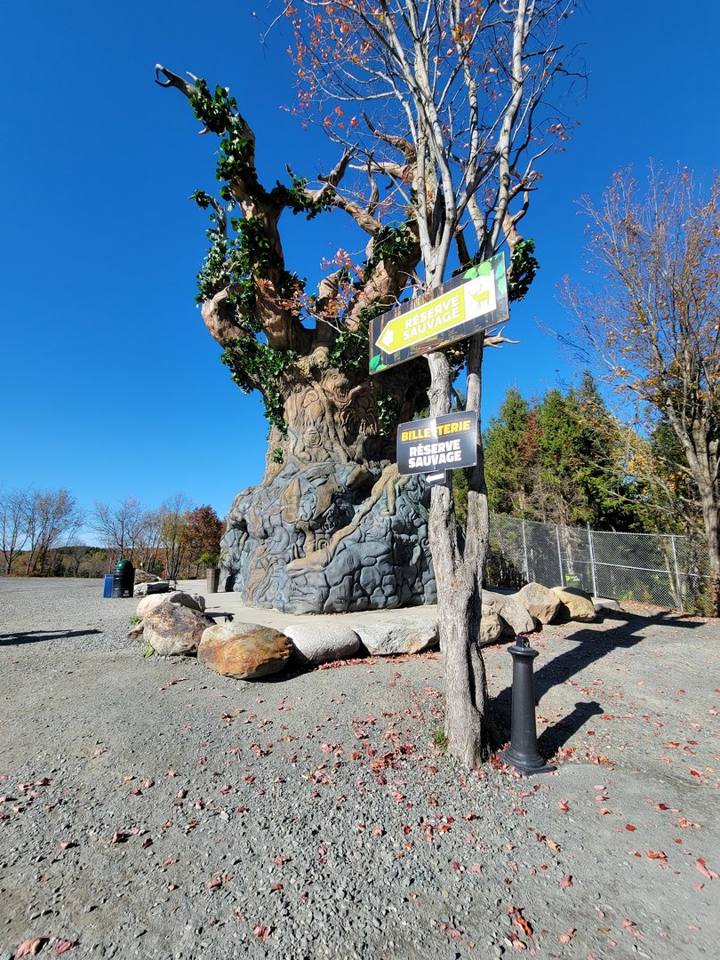Miller Zoo - Reserve Sauvage entrance