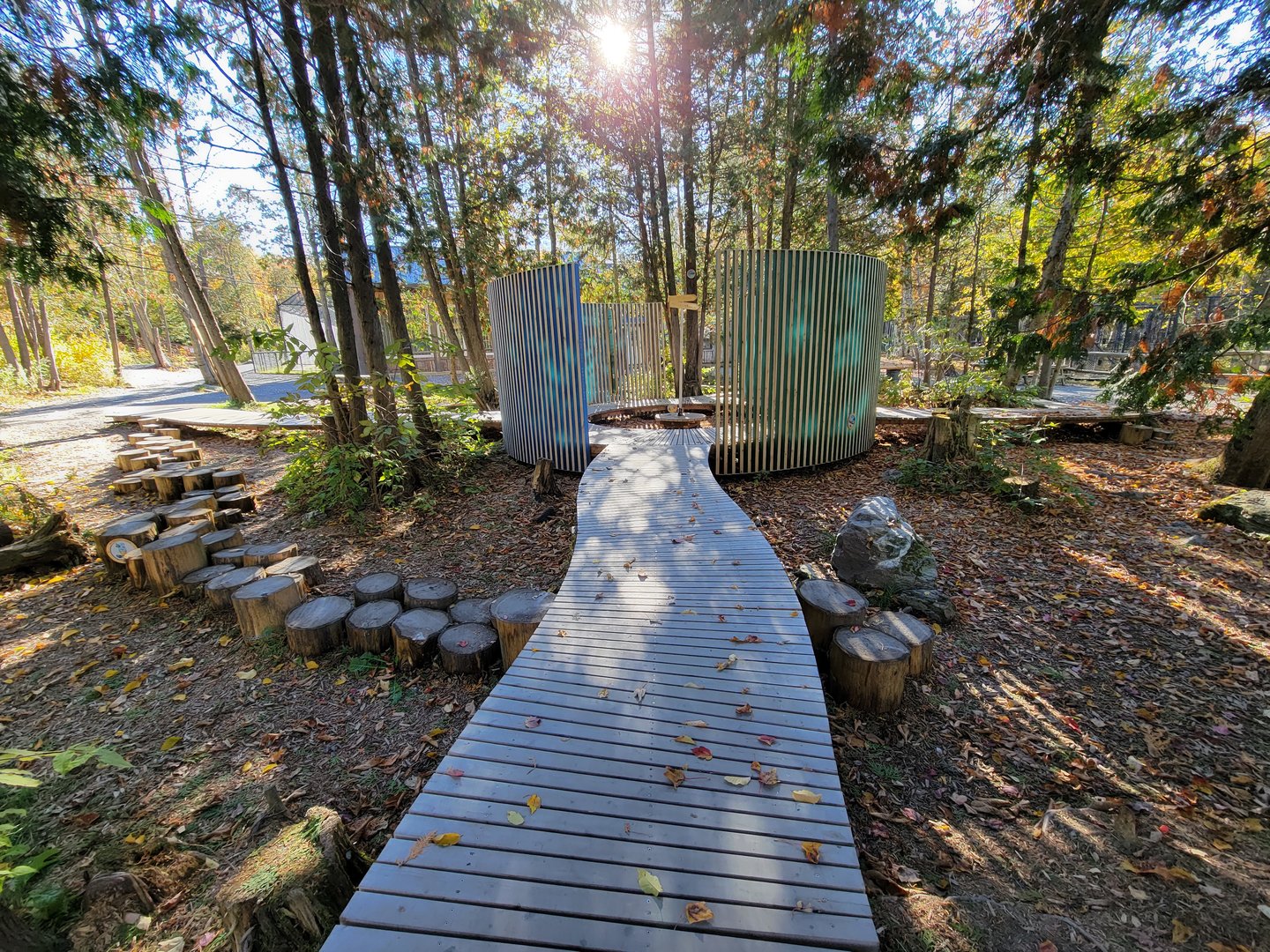 Miller Zoo - Some sort of art feature/walk thing