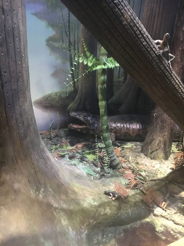 Milwaukee Public Museum - Third Planet - Prehistoric Swamp Diorama