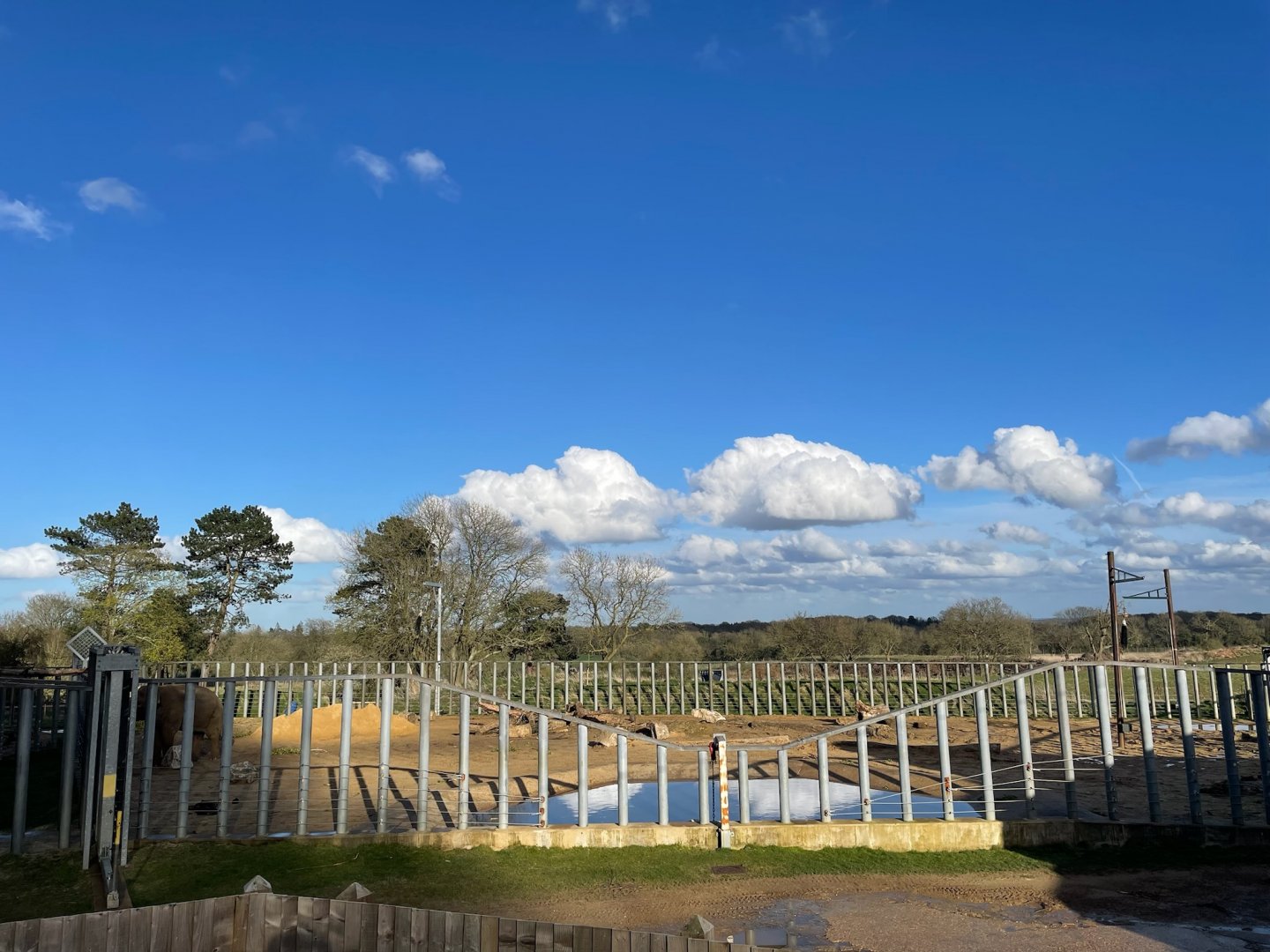 Ming Jung in his Paddock