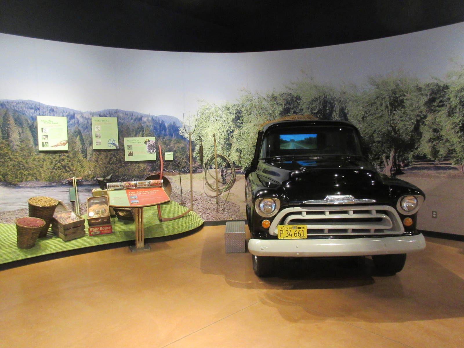 Mini Pioneer Museum (with a Chevrolet 3100)