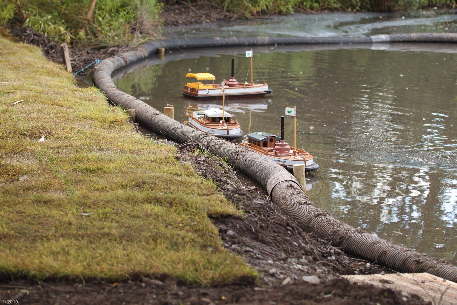 Miniature Boats at Chester Zoo