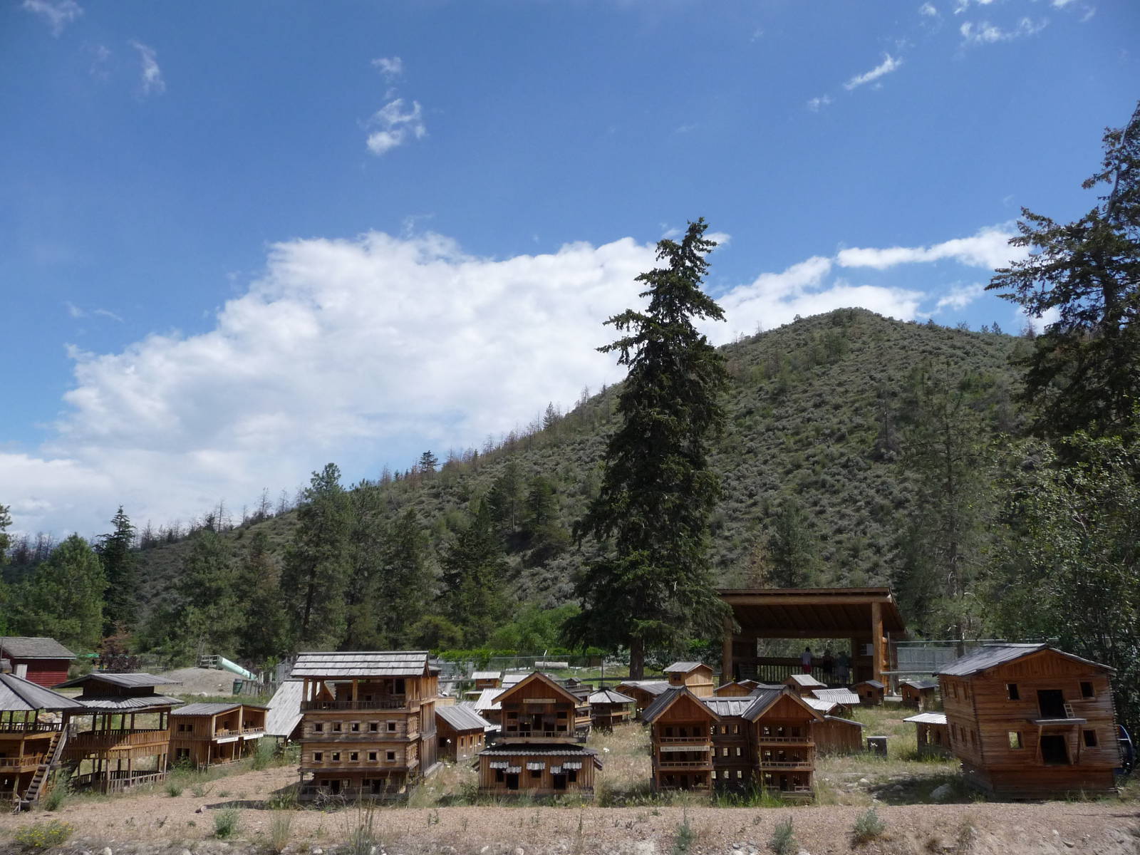 Miniature Wooden Village