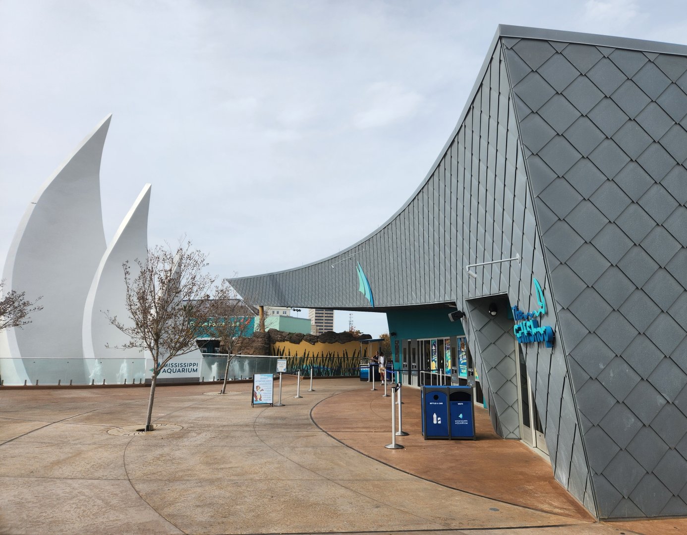 Mississippi Aquarium - Entrance
