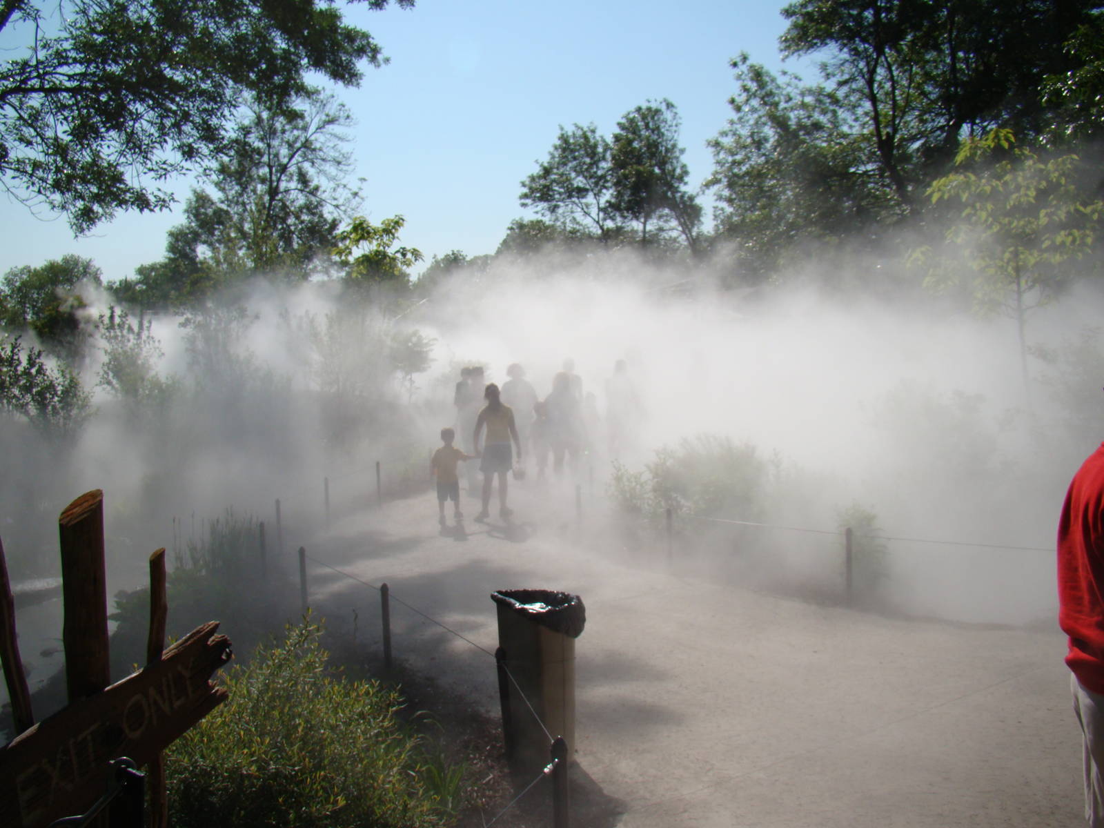 Misty entrance to Africa