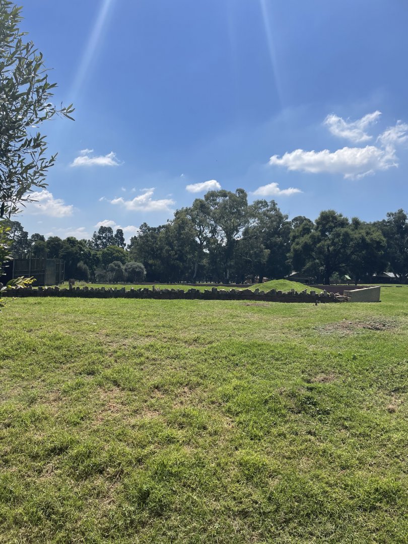 Mixed Antelope Exhibit (Front) Girrafe Exhibit (back)