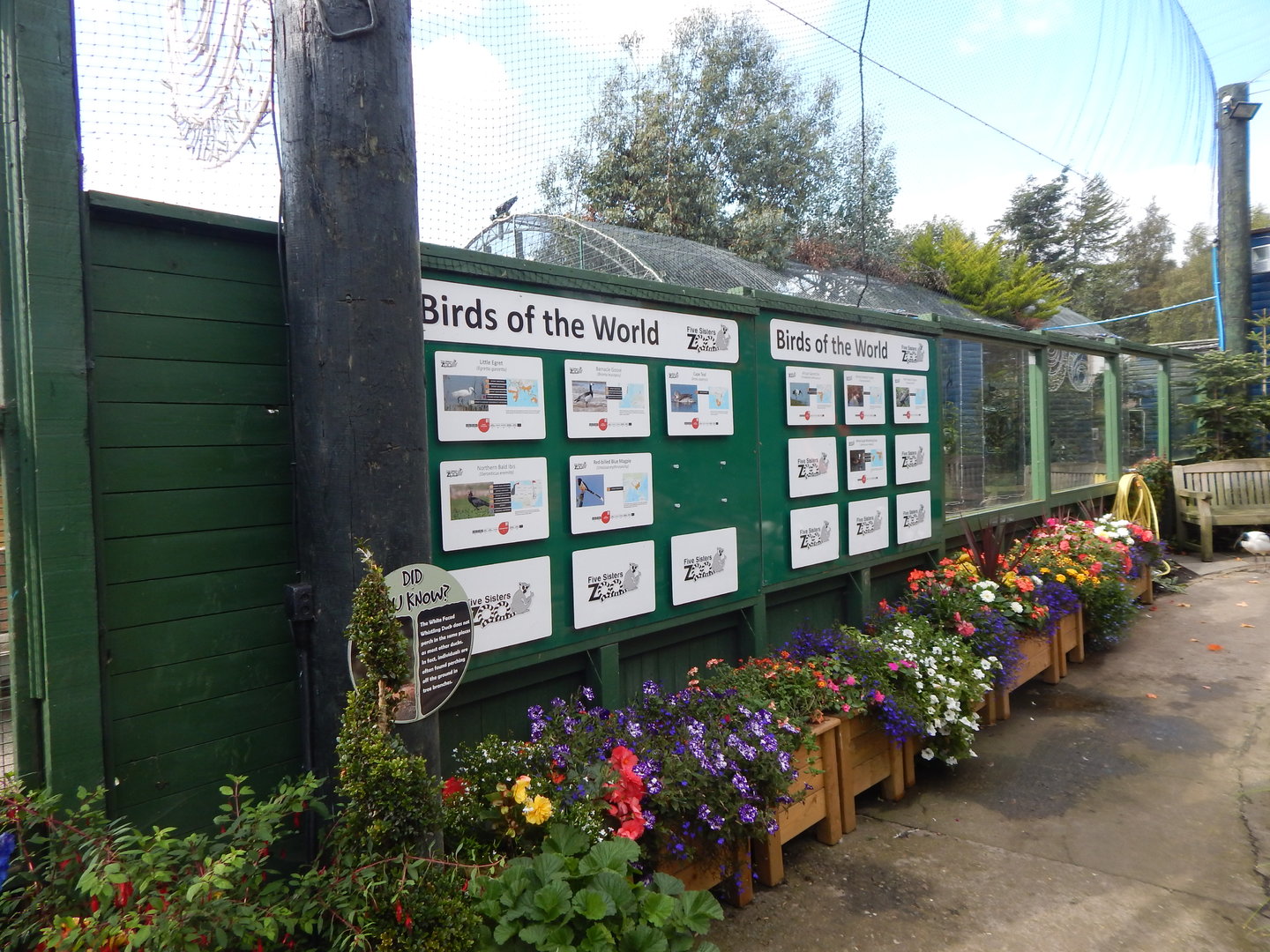 Mixed aviary - signage 200922