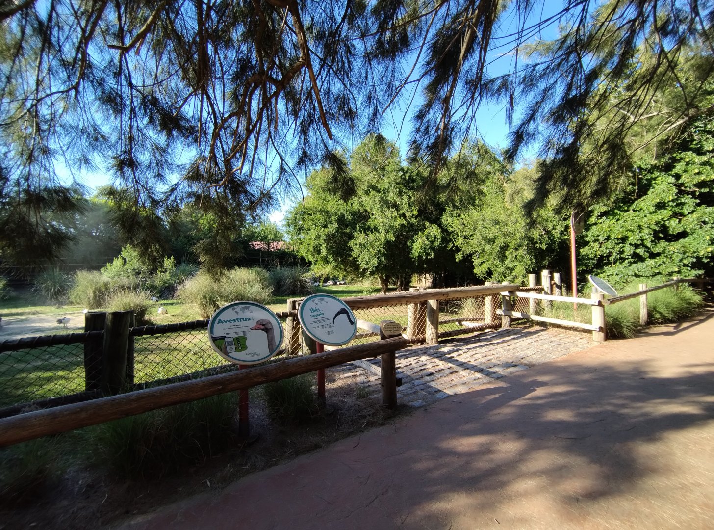 Mixed savanna exhibit - Temaiken