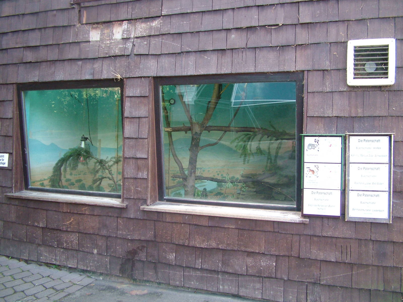 Mixed Squirrel and Hyrax Exhibit at Opel-Zoo Kronberg, 30/08/10