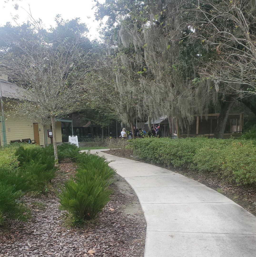 Moccasin Lake (Tampa Bay Raptor Center - 2022) - Entrance path