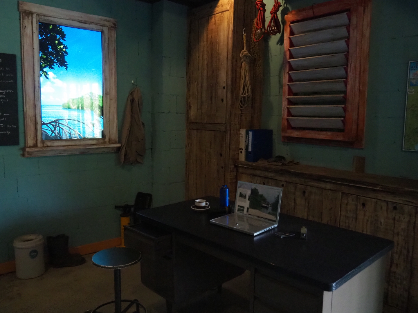 Mock-up of ranger field office (Sep 16th, 2018)